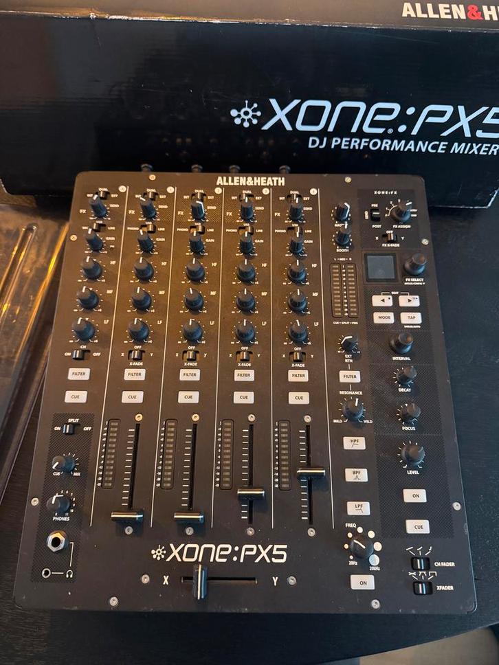 Allen & Heath Xone:PX5 4+1 kanaals mixer met FX, Muziek en Instrumenten, Dj-sets en Draaitafels, Zo goed als nieuw, Dj-set, Overige merken