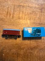 Gesloten goederenwagon met sluitlicht, Märklin 4506, Wisselstroom, Wagon, Ophalen of Verzenden, Zo goed als nieuw