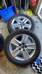 16” Volkswagen (golf) velgen met wieldop en nieuwe banden, Auto-onderdelen, Banden en Velgen, Ophalen, Gebruikt, 16 inch, Band(en)