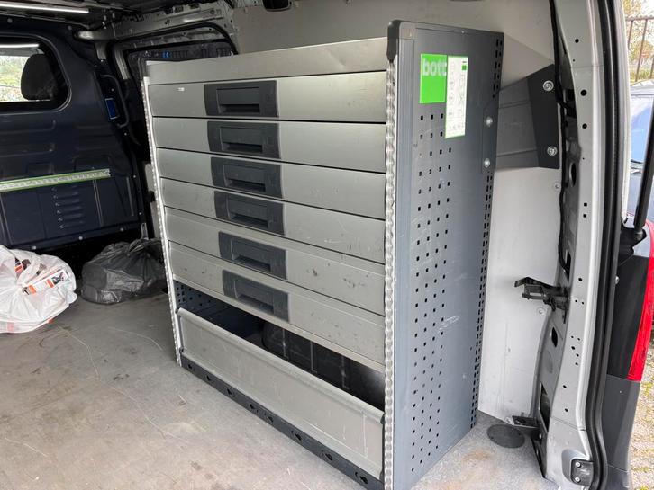 Bott inrichting voor bestelautos 2 kanten - bedrijfswagens, Auto diversen, Autogereedschap, Zo goed als nieuw, Ophalen