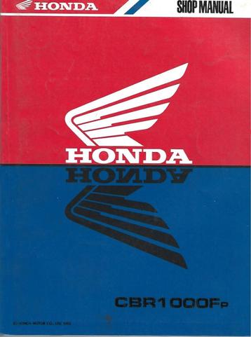 Honda CBR1000 F p shop manual 2009 werkplaatsboek beschikbaar voor biedingen
