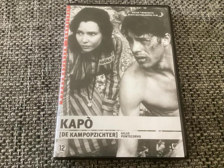 Kapo de Kampopzichter, Cd's en Dvd's, Dvd's | Klassiekers, Zo goed als nieuw, 1980 tot heden, Ophalen of Verzenden