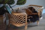 Rotan hondenbed Guus | Maat S - M - L | Château Rustique, Dieren en Toebehoren, Ophalen of Verzenden, Nieuw, Riet