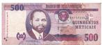 Mozambique, 500 Meticais, 2011, Postzegels en Munten, Bankbiljetten | Afrika, Los biljet, Ophalen of Verzenden, Overige landen