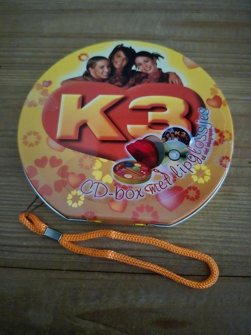 Gesealde cd houder en fotokader met lipgloss K3 originals, Verzamelen, Overige Verzamelen, Nieuw, Ophalen of Verzenden