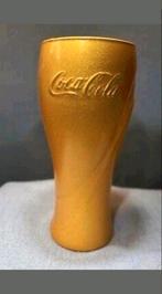 Coca Cola Glas Goud Gold McDonalds 2018 Limited Edition, Verzamelen, Merken en Reclamevoorwerpen, Ophalen of Verzenden, Zo goed als nieuw