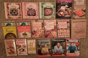 17 kookboeken samen beschikbaar voor biedingen