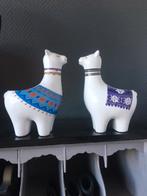 2 decoratie alpaca’s, Dieren en Toebehoren, Overige Dieren, Januari, Geslacht onbekend