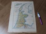 antieke landkaart Noord-Holland, Emrik & Binger, Haarlem, Gelezen, Verzenden, Landkaart, 1800 tot 2000