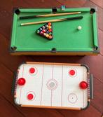 Mini Pooltafel & Air Hockey, Ophalen, Gebruikt