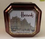 Hoekig blikje van Harrods London-England., Verzamelen, Blikken, Verzenden, Zo goed als nieuw, Overige, Overige merken