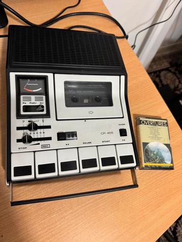 Vintage Cassette Recorder Grundig CR-455 beschikbaar voor biedingen