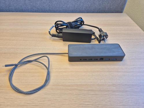 HP USB-C Universal Dock 90W - 2x Displayport - RJ45 - 4x USB, Computers en Software, Dockingstations, Gebruikt, Docking station