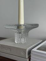 Vintage Iittala Bolero kandelaar 80’s Timo Sarpaneva glas, Overige materialen, Overige kleuren, Ophalen of Verzenden, Zo goed als nieuw