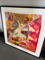 Bram Reijnders White magic turbulence 105x105, Antiek en Kunst, Ophalen