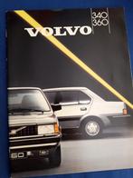 folder Volvo 340 & 360 modeljaar 1988, Boeken, Auto's | Folders en Tijdschriften, Ophalen of Verzenden, Zo goed als nieuw, Volvo