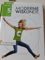 moderne wiskunde vwo 5 wiskunde C boek plus hulpboek, Ophalen of Verzenden, VWO
