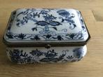 Zwiebelmuster decor dekseldoosje, oud., Antiek en Kunst, Antiek | Porselein, Ophalen of Verzenden