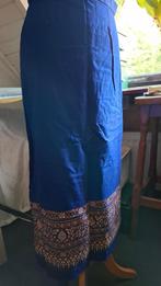 Setje rok en bloesje. 1968 Stof met Batik rand. maat (34?), Verzamelen, Kleding en Patronen, Ophalen of Verzenden, Gebruikt
