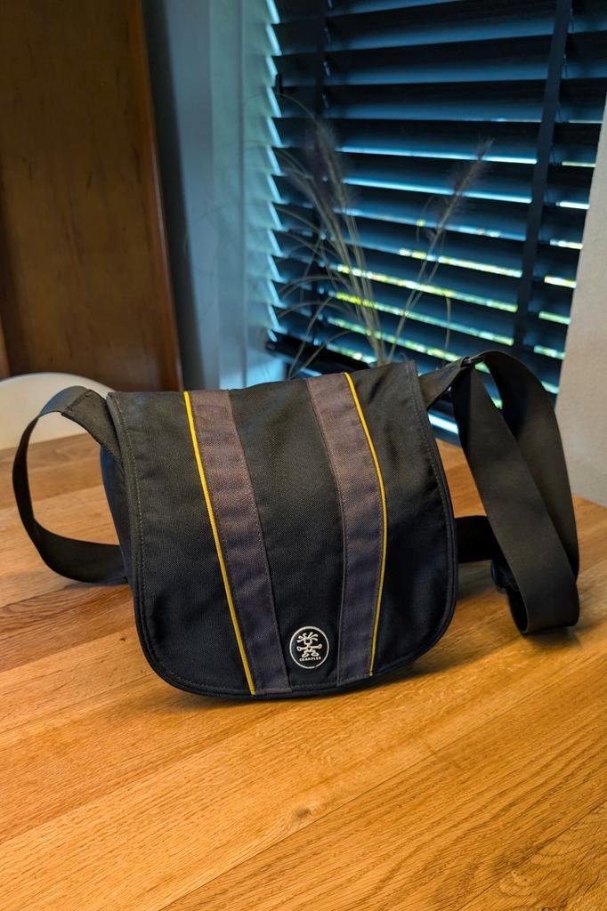 Crumpler 'The That'  Nikon edition cameratas, Audio, Tv en Foto, Fotografie | Fototassen, Zo goed als nieuw, Schoudertas, Overige merken