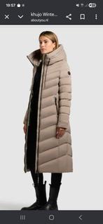 Khujo Staone 2 Lange Jas - Greige, KHujo, Ophalen of Verzenden, Beige