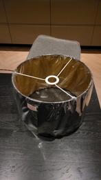 Zwarte lampenkap - Zo goed als nieuw, Ophalen, 25 tot 50 cm, Zwart, Rond