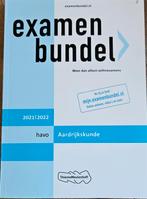 Examen bundel Havo Aardrijkskunde  2021/2022, Ophalen of Verzenden, Zo goed als nieuw, HAVO