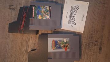 2 Nes spellen Turtles en CastleVania  beschikbaar voor biedingen