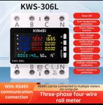 3-fase energiemeter met modbus rs485, Ophalen, Zo goed als nieuw