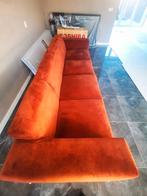 Bank te koop, Huis en Inrichting, Banken | Bankstellen, Ophalen, Gebruikt, 75 tot 100 cm, Stof