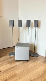 Jamo surround speaker set met subwoofer., Audio, Tv en Foto, Luidsprekers, Ophalen, Gebruikt, 60 tot 120 watt, Complete surroundset