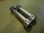Dumbells verchroomd 2 x 1kg, Ophalen of Verzenden, Gebruikt, Borst, Dumbbell