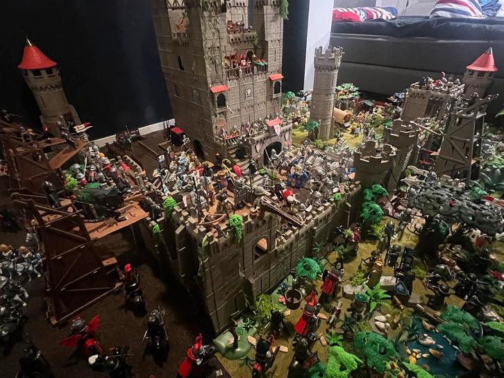 Playmobil Kasteel Vintage Enorm - Complete Set, Kinderen en Baby's, Speelgoed | Playmobil, Gebruikt, Complete set, Ophalen of Verzenden