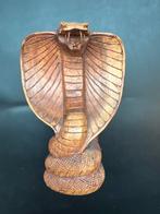 Houten Cobra Slang Houtsnijwerk, Ophalen of Verzenden