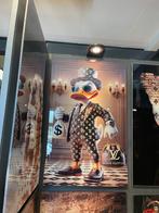 Dagobert Duck Plexiglas Schilderij 80x50 cm, Antiek en Kunst, Ophalen of Verzenden