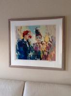 Paul Rouwette gesigneerde zeefdruk, Antiek en Kunst, Ophalen