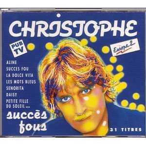 Christophe – Succès Fous (2CD), Cd's en Dvd's, Cd's | Franstalig, Zo goed als nieuw, Ophalen of Verzenden
