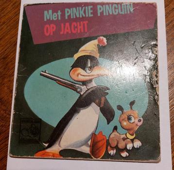 Pinkie Pinguin op Jacht - Vintage Stripboek beschikbaar voor biedingen
