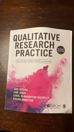 Qualitative research practice, Ophalen of Verzenden, Zo goed als nieuw