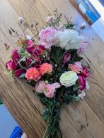 Kunstbloemen Rozen, Ranonkels, Bloesem, Magnolia, Nerine, Huis en Inrichting, Ophalen of Verzenden, Gebruikt