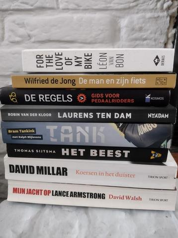 10 euro voor al deze fietsboeken tank het beest koersen  enz beschikbaar voor biedingen