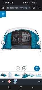 Koepeltentmet fresh and black van de Decathlon Quechua, Caravans en Kamperen, Ophalen of Verzenden, Gebruikt, Tot en met 5
