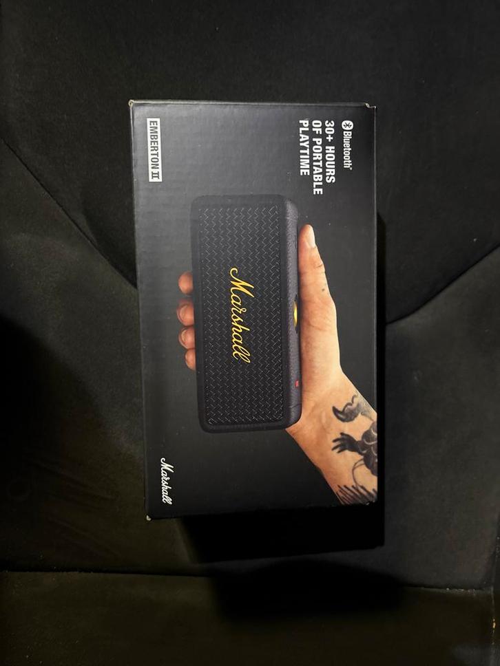 Marshall Emberton II - Nieuw in doos, Audio, Tv en Foto, Luidsprekers, Nieuw, Overige typen, Ophalen of Verzenden