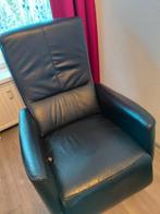 Fauteuil / met uitklapbaar deel voor de voeten, Huis en Inrichting, Fauteuils, Ophalen, Zo goed als nieuw, 50 tot 75 cm, Leer