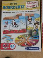 spel:  leren en puzzelen in een. Op de boerderij, Ophalen of Verzenden, Zo goed als nieuw, Puzzelen