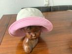 ( zonne) Hoedje.    roze/ wit,, Kleding | Dames, Hoeden en Petten, Verzenden, Zo goed als nieuw, One size fits all