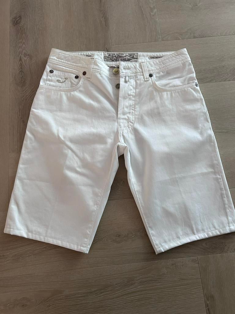 Jacob Cohen short, Kleding | Heren, Spijkerbroeken en Jeans, Ophalen of Verzenden, Nieuw, Wit, W32 (confectie 46) of kleiner