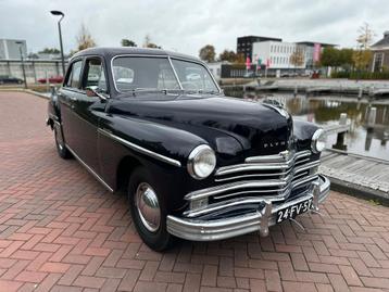 Plymouth 1949 zwart P18 speciaal de luxe  beschikbaar voor biedingen