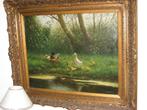 antiek schilderij Constant Artz, Antiek en Kunst, Ophalen