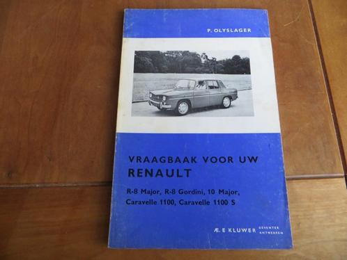 Vraagbaak Renault R8, Renault 10 Major, Renault Caravelle, Auto diversen, Handleidingen en Instructieboekjes, Verzenden